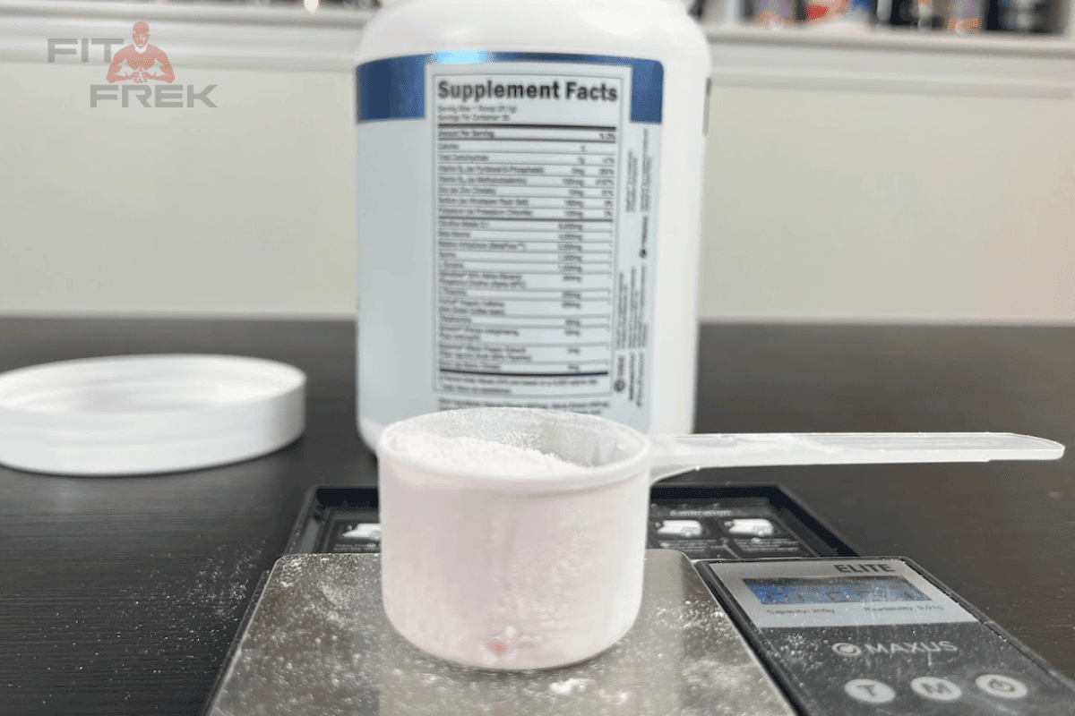 Bulk-Transparent-Labs-Pre-workout-Supplement-Back-Cover-with-One-scoop-scaled-at-the-front-1